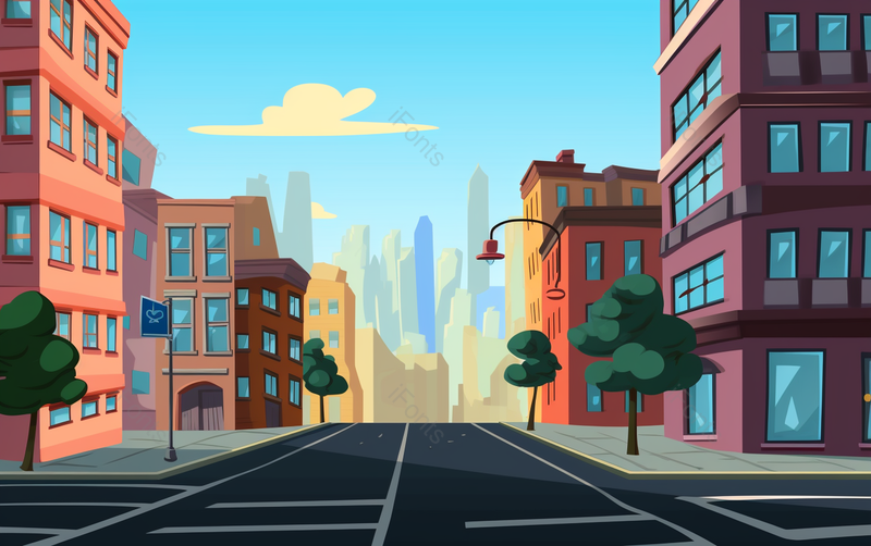 城市街头漫画建筑横跨公路矢量的全方位户外图片卡通空十字路口城市道图示街道漫画建筑横跨公路矢量的全方位户外图片,插画/手绘图,插画/手绘图库,插画/手绘图下载,插画/手绘